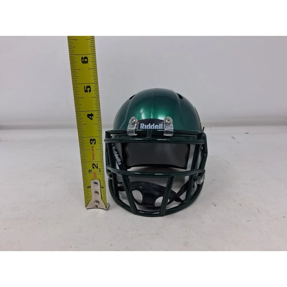 University OREGON DUCKS Mini Helmet NCAA Football Schutt Auhentic Metallic Green